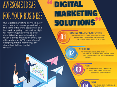 Digital Marketing solutions Design by Brown Sugar on Dribbble