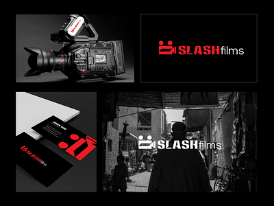 Slash Films Logo Design
