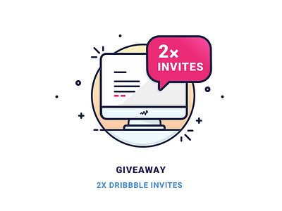 2 Dribbble invites Giveaway