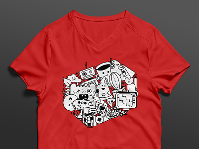 Company Culture T-Shirt culture design doodles graphic illustration shirt design t shirt