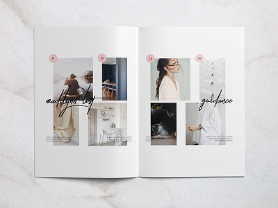 Minimalism Madelynn Layout cereal editorial graphic design kinfolk layout lifestyle magazine minimalist print design revista typography