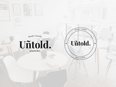 Untold Brand Identity badge brand branding design identity logo logo design visual visual identity