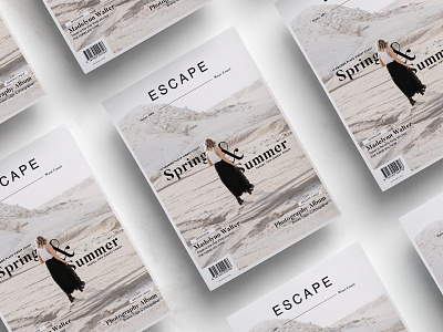 Escape Editorial cereal editorial graphic design kinfolk layout lifestyle magazine minimalist print design spreads typography