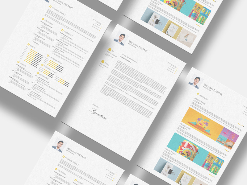 Freebie CV Resume Set Template minimalist graphic design portfolio cv print indesign psd resume template freebies freebie free