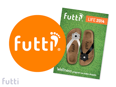 Logo for futti - Croatian brand for shoes brand logo logotype shoes vector