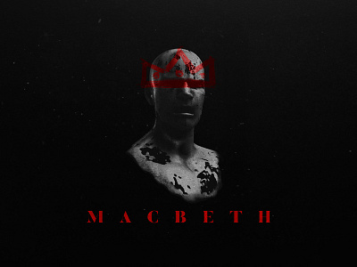 Styleframe - Macbeth c4d crown death king macbeth motion movie photoshop rage styleframe title