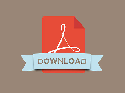 PDF Icon for UI | Download Ai download download icon freebie gui icon pdf ui