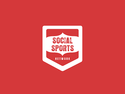 Social Sports Network badges branding logo logos