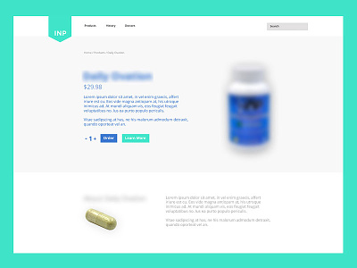Product Page product page supplements user interface web page