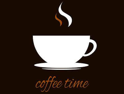 Coffee time coffee coffee cup coffee time cup design illustration logo vector