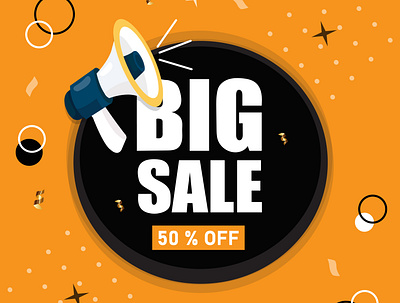Big sale vector abstract background beautiful big sale design illustration logo off sale vector