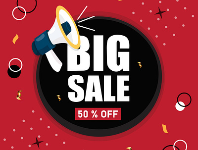big sale abstract background banner beautiful big sale design illustration logo off sale vector