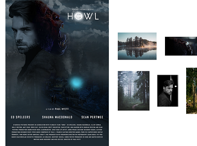 Howl Movie Poster (Redesign) photoshop poster redesign movie poster