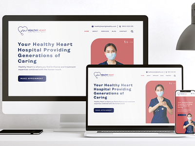 Healthy Heart Hospital Website