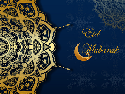 Eid Mubarak design drawing graphic design illustration mandala art photoshop vector