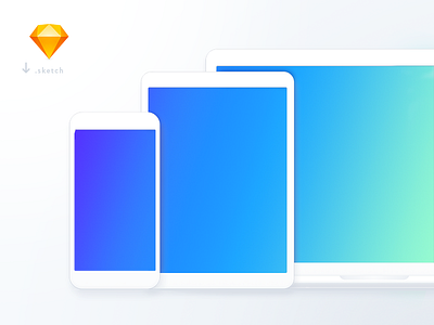 Stripe Devices desktop devices free ipad iphone sketch template web website