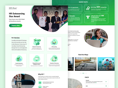 Hr Consulting Landing Page