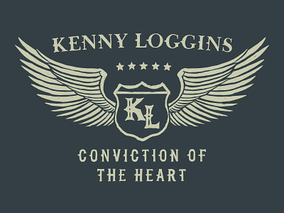 Kenny Loggins "Conviction Of The Heart" Shirt Design