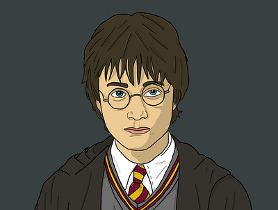 Harry Potter film illustration person wizzard