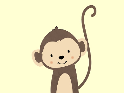 Cute Monkey Vector Illustration free download free illustration free vector freebie illustration monkey monkey illustration monkey vector vector download