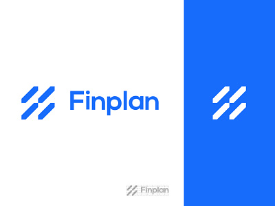 Logo FinPlan app branding design finance graphic design icon illustration logo typography vector