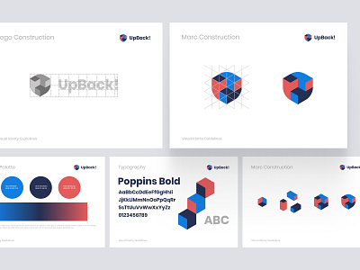Logo UpBack branding design graphic design icon illustration illustrator logo typography vector