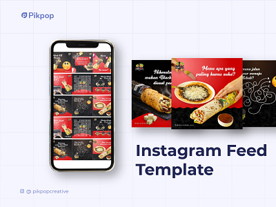 Food Instagram Feed Template