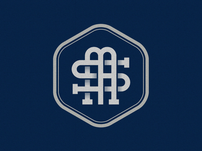 SMA Monogram 2 logo monogram slab serif type typography