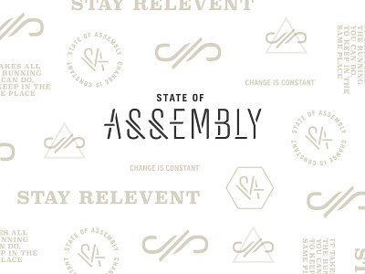 State of Assembly brand pattern