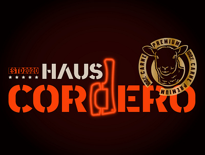 CORDERO HAUS branding design illustration logo vector