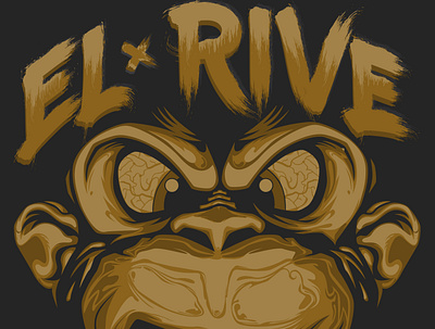 EL RIVE animation branding design illustration illustrator logo vector