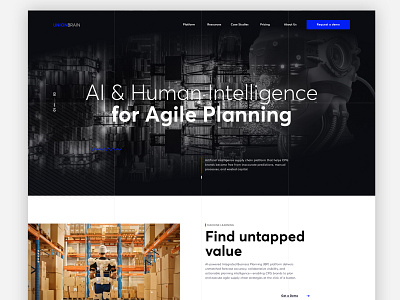 Unionbrain AI Landing Web