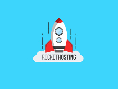 Rocket Logo flat illustration logo logotype rocket space