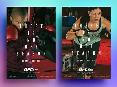 UFC GYM color flyer flyer design gym sport ufc