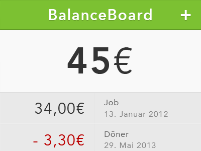 Money Balance Board App app money preview