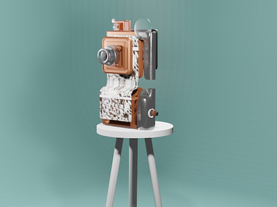 Miei Occhi -camera 3d animation blender graphic design