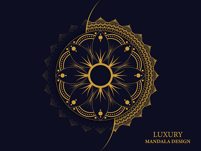 Luxury Mandala Background design vector in illustration art background background design graphic graphic design illustration mandala mandala background mandala ornament