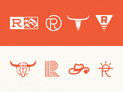 Lettermarks and Icons brand branding country icon icons logo western