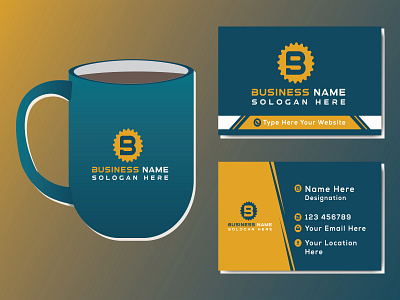 Business card with Logo design