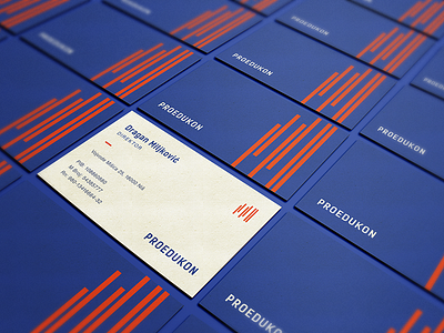 Proedukon - Bussines card branding bussines card identity