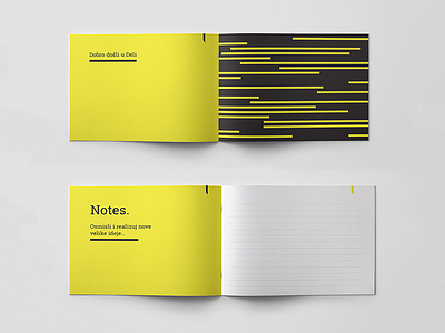 Notes branding notes print