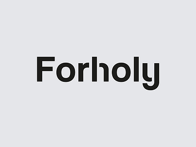 Forholy