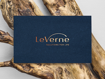 LeVerne branding businesscard identity logo