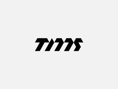 TMS branding icon identity letter lettering logo mark monogram