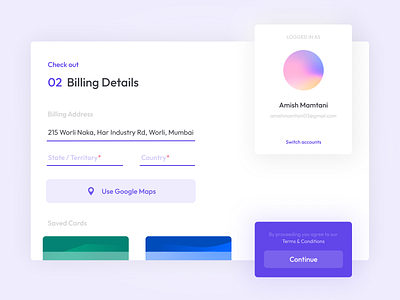 Check Out Billing Screen billing billing address billing details check out ui checkout ecommerce payment flow shopping cart ui