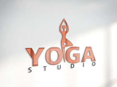 YOGA STUDIO branding branding design illustrator logo logo design branding logodesign vector