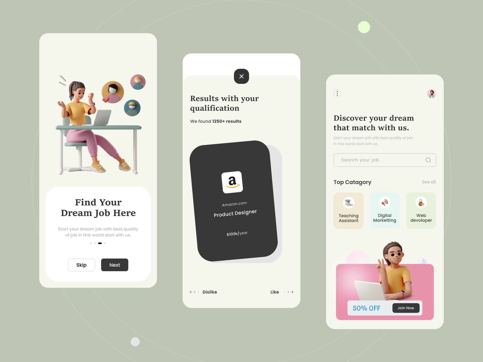 Mobile App Design. by Mishu on Dribbble