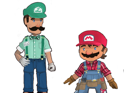 Super Mario Redesign Part 1 (2013)