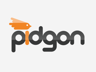 Startup Pidgon logo pidgon platform social startup