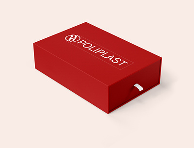 Red box with ribbon box box design branding cardboard box design package design packaging presentation design